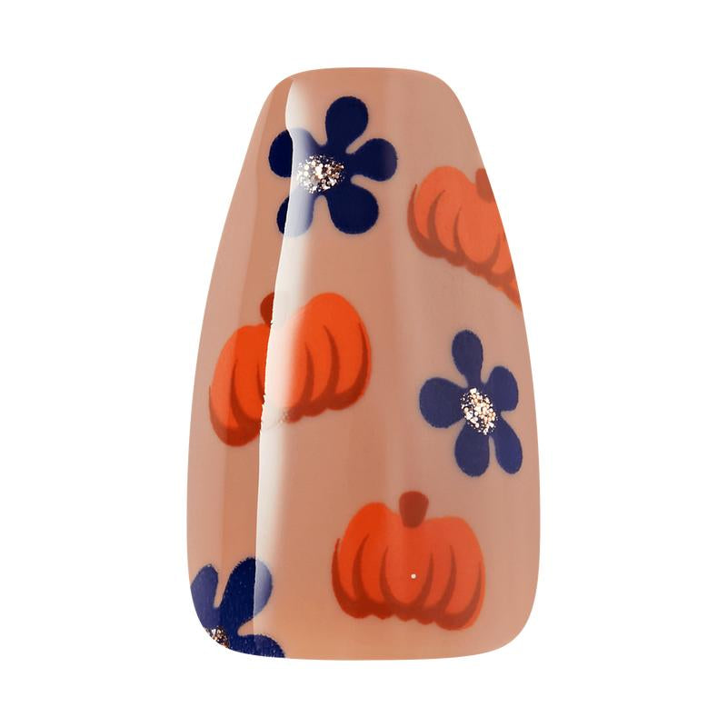 Spook-tacular KISS Allhallows Eve Press-On Glue Nails for Halloween Glam!