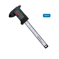 Precision Carbon Fiber Digital Caliper - 150mm/100mm Micrometer Measuring Tool