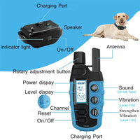 Ultimate 3300Ft No Shock Dog Training Collar - Rechargeable, Waterproof E-Collar with Beep and Vibration for Effective Pet Training