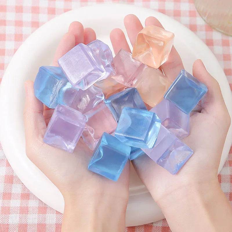 Squishy Ice Cube Fidget Toy