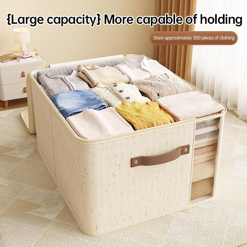 Tianshan Double Window Zipper Wardrobe Storage Box - Buy One, Get Two FREE! Set of 3!