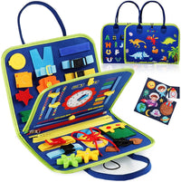 Travel-Friendly Montessori Activity Board