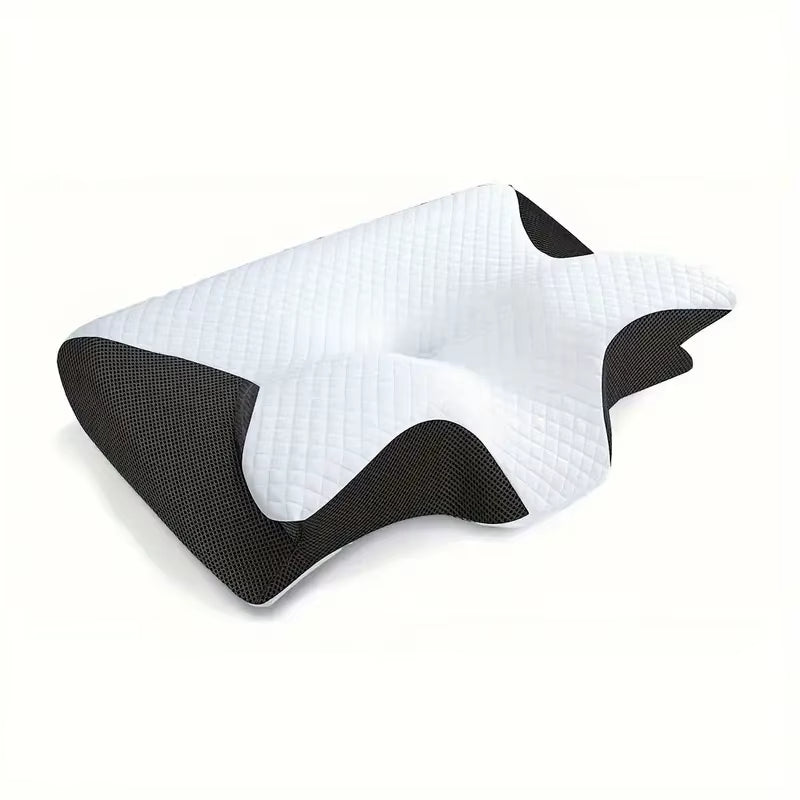 Ultimate Comfort Ergonomic Cotton Snack Pillow – Ideal for Side, Back, and Abdominal Sleepers!