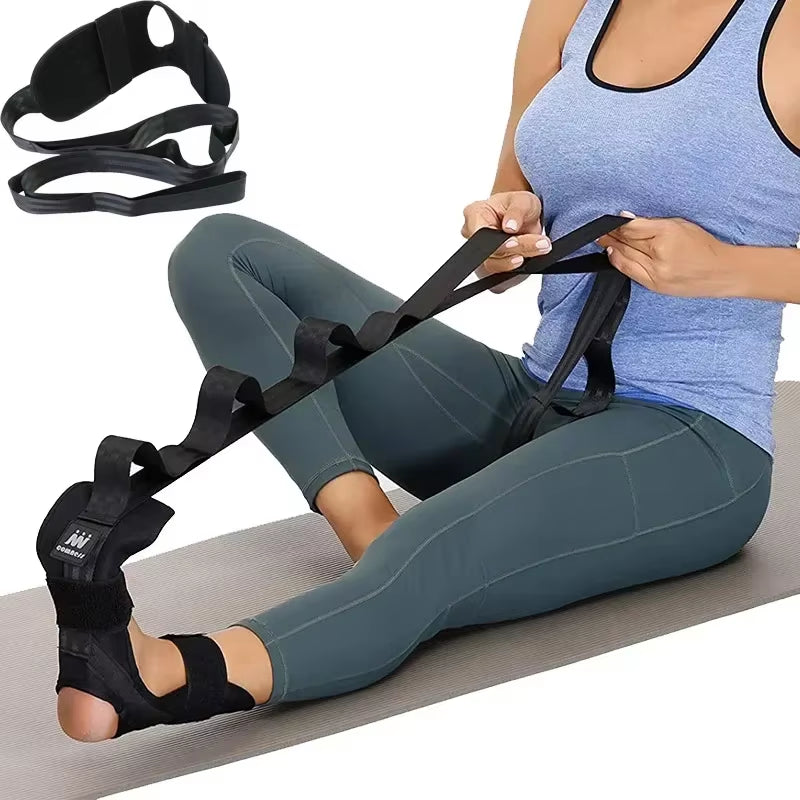Ultimate Yoga Leg Stretching Band for Enhanced Flexibility & Foot Care - Ideal for Rehabilitation and Plantar Fasciitis Relief