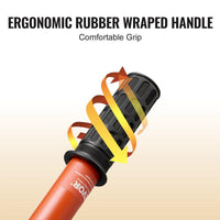 VEVOR Heavy Duty 46.5" Timberjack Log Lifter - Effortlessly Roll Logs Up to 25" Diameter