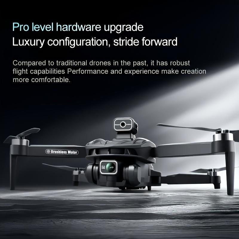 2025 V168 MAX Drone - Foldable, Dual Cameras, GPS Return, 4.5" Screen, 2 Batteries, Brushless Motor, Stable Flight Technology