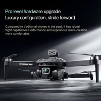2025 V168 MAX Drone - Foldable, Dual Cameras, GPS Return, 4.5" Screen, 2 Batteries, Brushless Motor, Stable Flight Technology