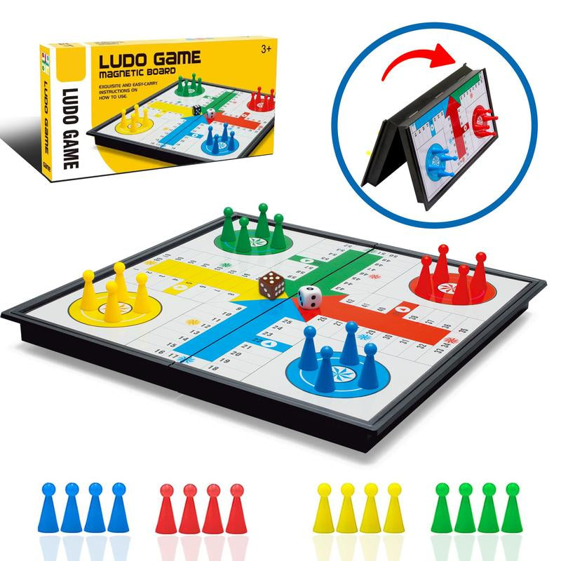 Ultimate Portable Dice and Chess Board Game Set - Perfect for Family Fun and Travel!
