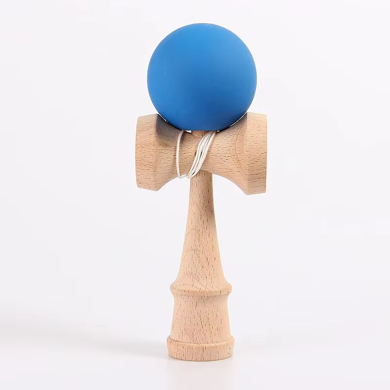 Painted Wood Kendama Toy - Enhance Eye-Hand Coordination with Fun Outdoor Juggling Game for All Ages