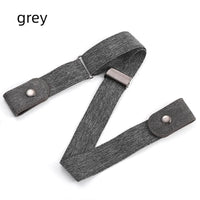 Buckle-Free Adjustable Stretch Elastic Waist Band for Men & Women - Invisible and Comfortable Belt for Jeans and Dresses