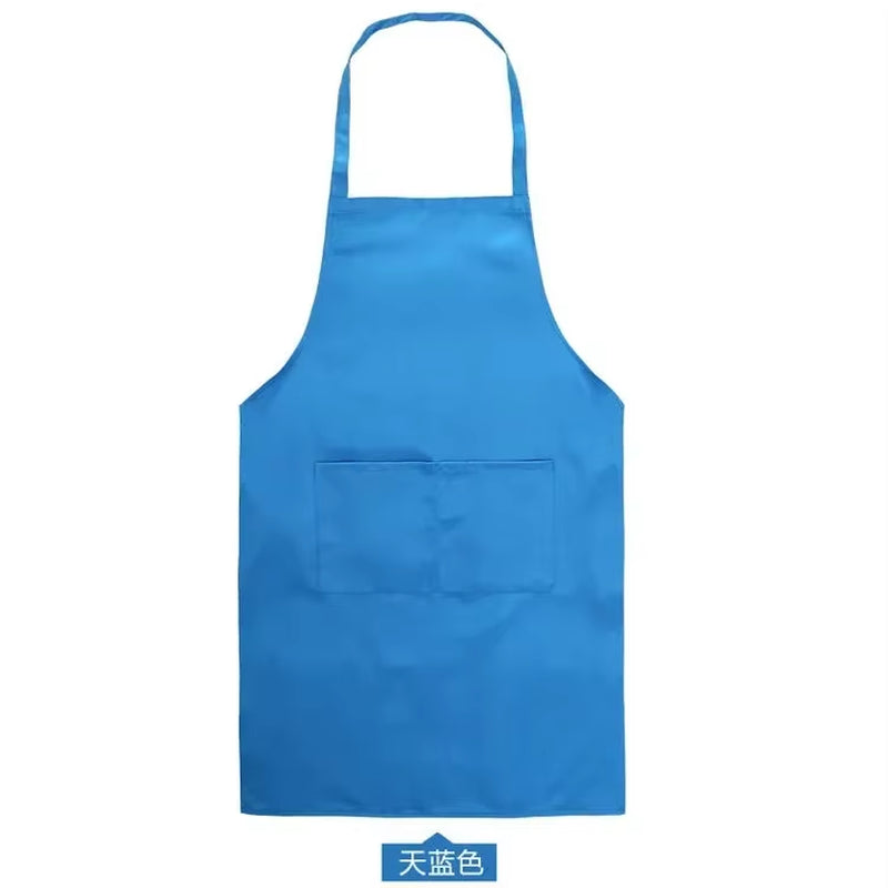 Versatile Adjustable Unisex Cooking Apron with Pockets - Ideal for Chefs, Waiters, Barbecue Lovers, and Hairdressers