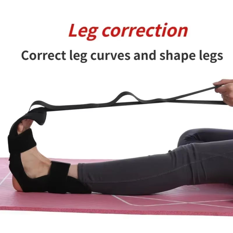 Ultimate Yoga Leg Stretching Band for Enhanced Flexibility & Foot Care - Ideal for Rehabilitation and Plantar Fasciitis Relief
