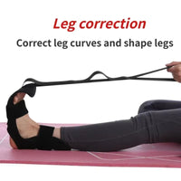 Ultimate Yoga Leg Stretching Band for Enhanced Flexibility & Foot Care - Ideal for Rehabilitation and Plantar Fasciitis Relief