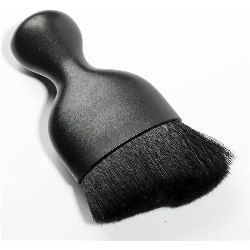 Car Interior Detailing Brush – Soft Bristle Cleaning Tool for Auto Interior, Dashboard, and Vents (Black)