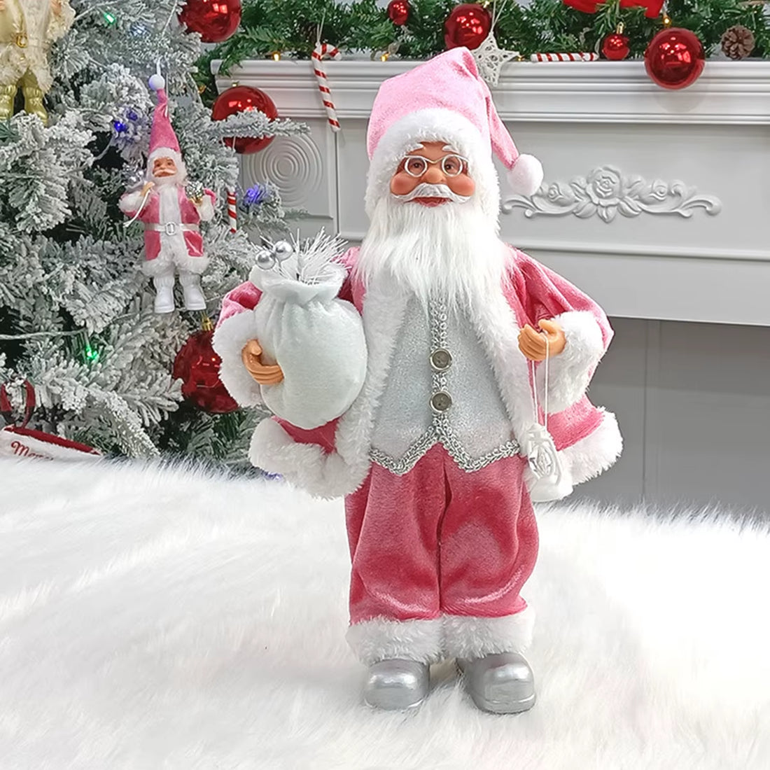 Charming Santa Claus Ornaments - Perfect Christmas Scene Decor & Thoughtful Gifts!