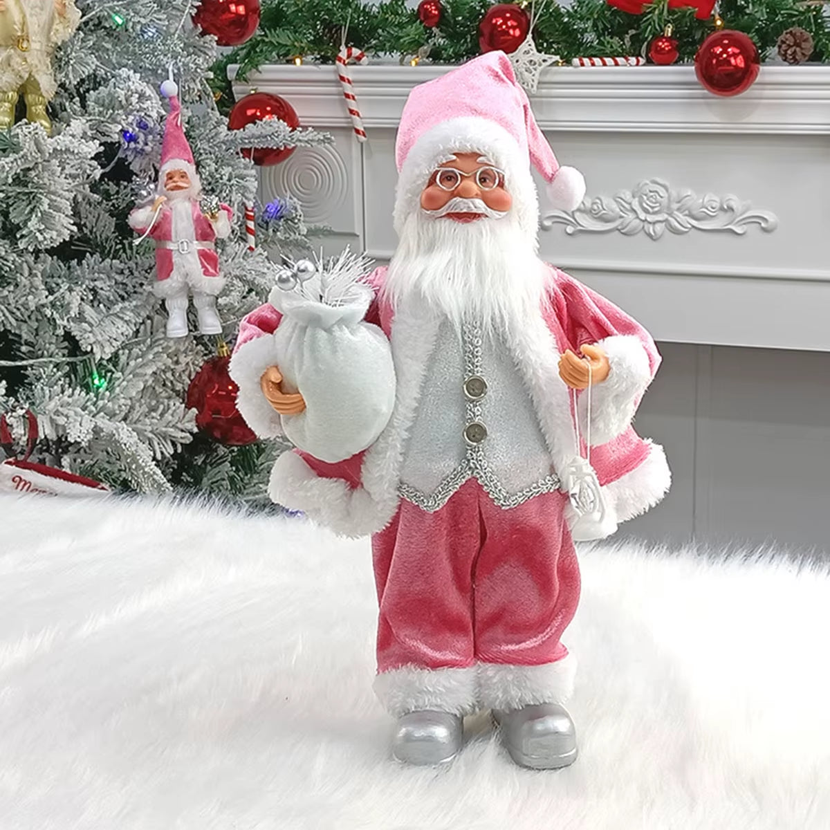 Charming Santa Claus Ornaments - Perfect Christmas Scene Decor & Thoughtful Gifts!