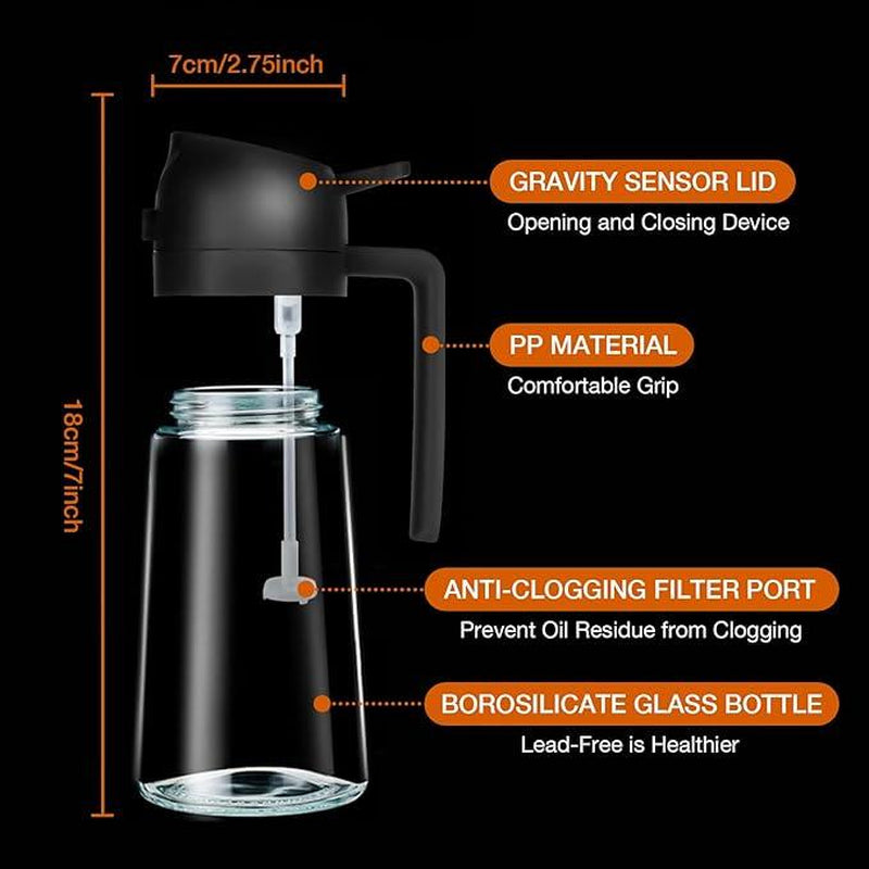 2-in-1 Oil Sprayer & Dispenser