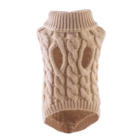Cozy Winter Turtleneck Sweater for Small Dogs & Cats - Soft Vest for Chihuahuas, Yorkies & Teddy Jackets