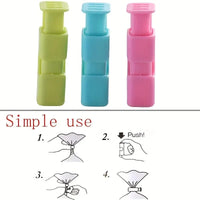 10Pcs Versatile Food Sealing Clips - Keep Snacks Fresh & Moisture-Proof!