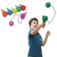 Ultimate Fun Ball and Cup Toy Set - Outdoor Throw and Catch Game for Kids - Softball Kendama for Beginners - Boosts Motor Skills!