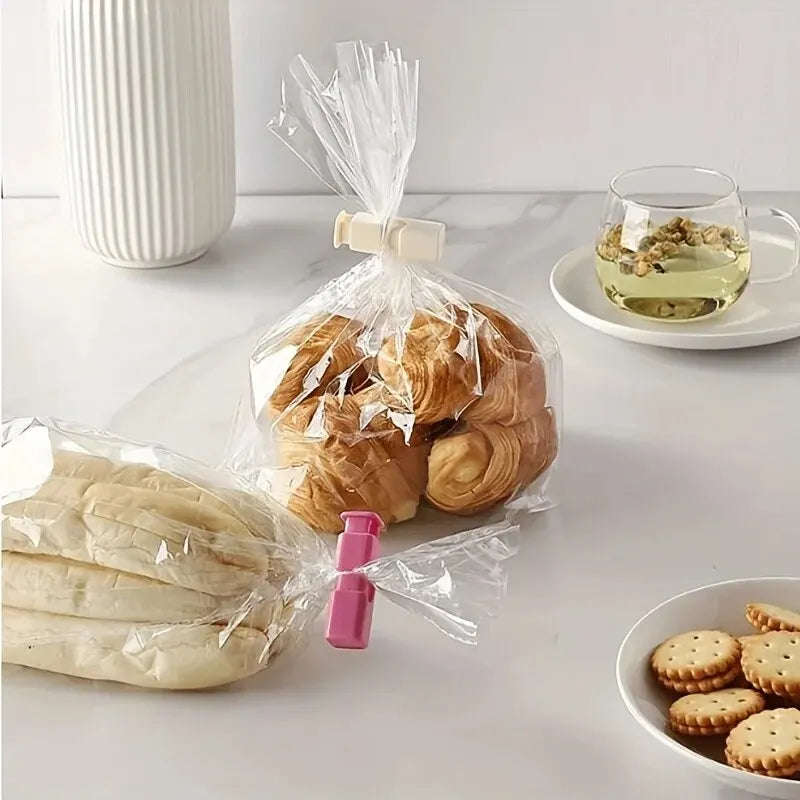 10Pcs Versatile Food Sealing Clips - Keep Snacks Fresh & Moisture-Proof!