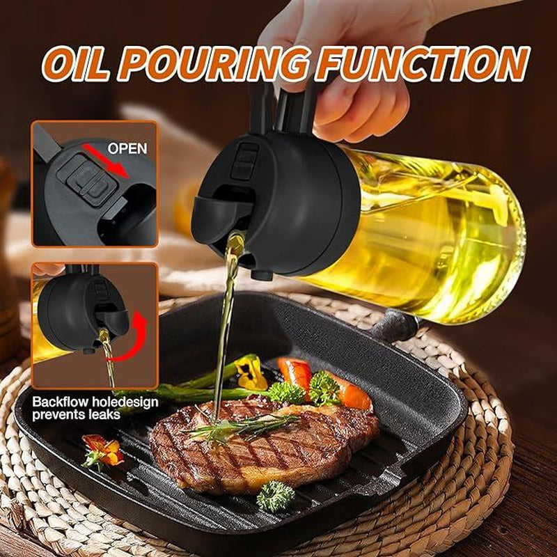 2-in-1 Oil Sprayer & Dispenser