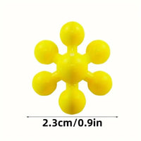 Vibrant 3D Snowflake Puzzle Building Blocks - Fun DIY Educational Toy for Creative Minds, Perfect Birthday Gift!