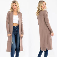 Chic Katty Open Front Cardigan for Women - Effortless Style and Comfort