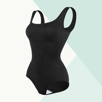 Ultimate Waist Trainer Bodysuit for Women - Tummy Control Seamless Shapewear, Butt Lifter Full Body Shaper in Black, White & Brown - High-Waist Girdle for All-Day Comfort