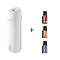 Air Freshening Diffuser with Automatic Timed Spray and 3 Essential Oil Bottles – Perfect for Home, Hotels, and Bathrooms