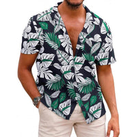 Men’s Summer Printed Short-Sleeved Shirt – Lightweight, Stylish & Breathable Casual Wear