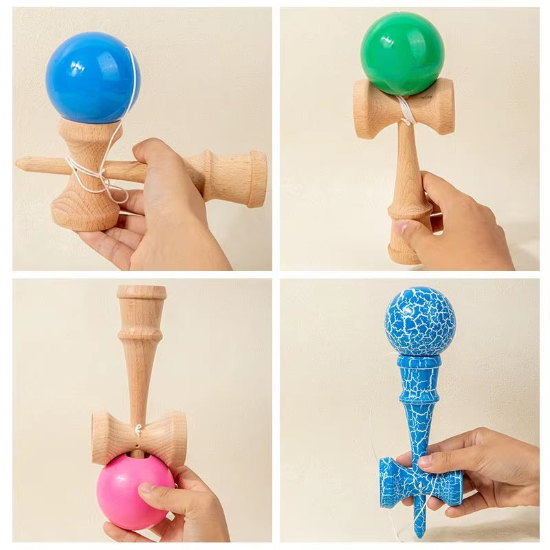 Ultimate Kendama Toy - Enhance Eye-Hand Coordination & Outdoor Fun for All Ages!