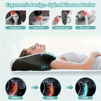 Ultimate Comfort Ergonomic Cotton Snack Pillow – Ideal for Side, Back, and Abdominal Sleepers!