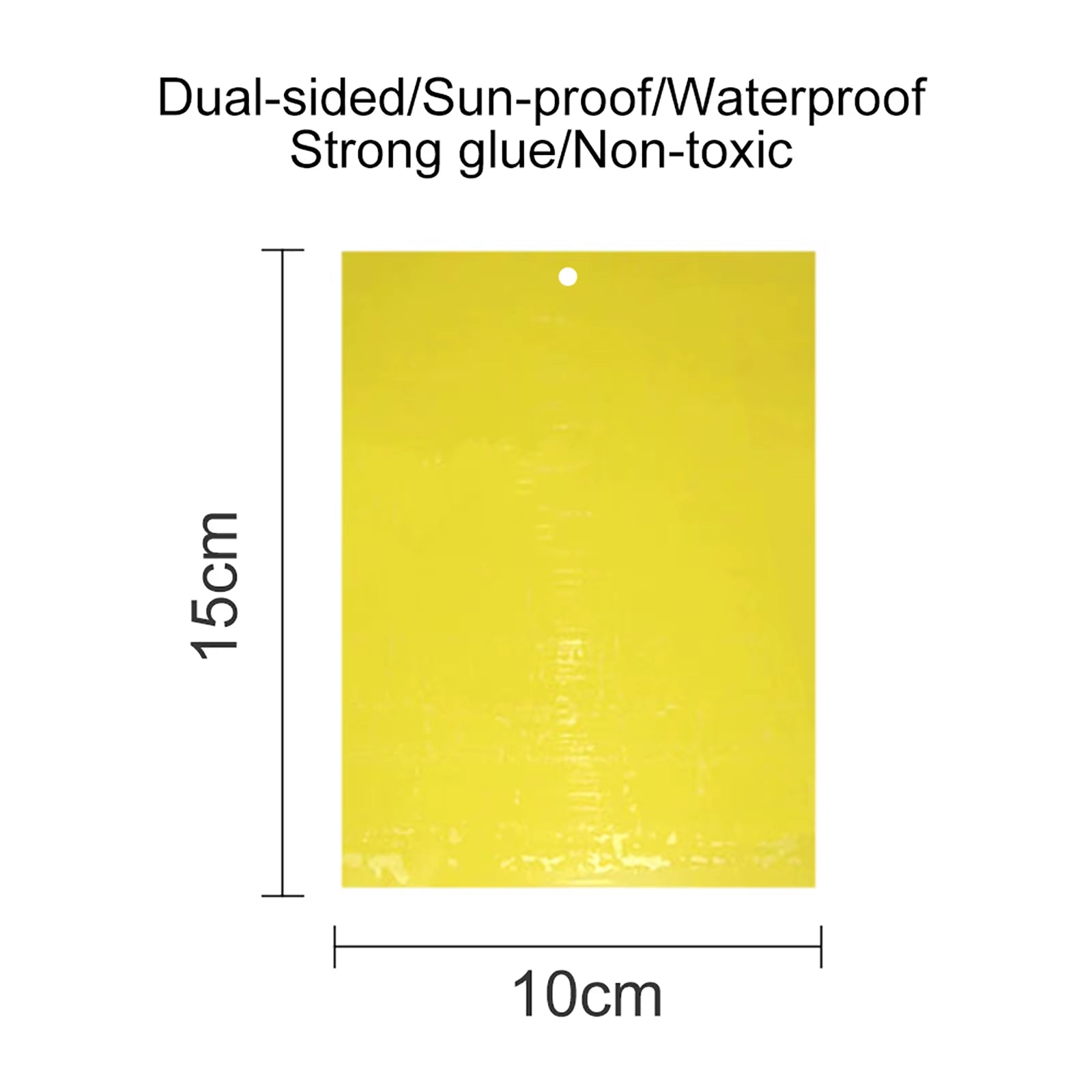 Ultimate Flycatcher Sticky Insect Board – 20-100 Pcs Double-Sided Adhesive Sheets for Greenhouse Pest Control