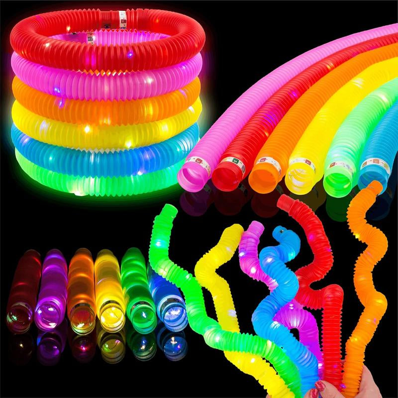 Vibrant Glow Sticks Party Favors - 24 Pcs Neon Accessories for Kids | Perfect for Halloween, Birthdays, Dance Parties & Camp