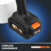 WORX NITRO 20V Cordless Paint Sprayer – Powerful, Portable, Brushless