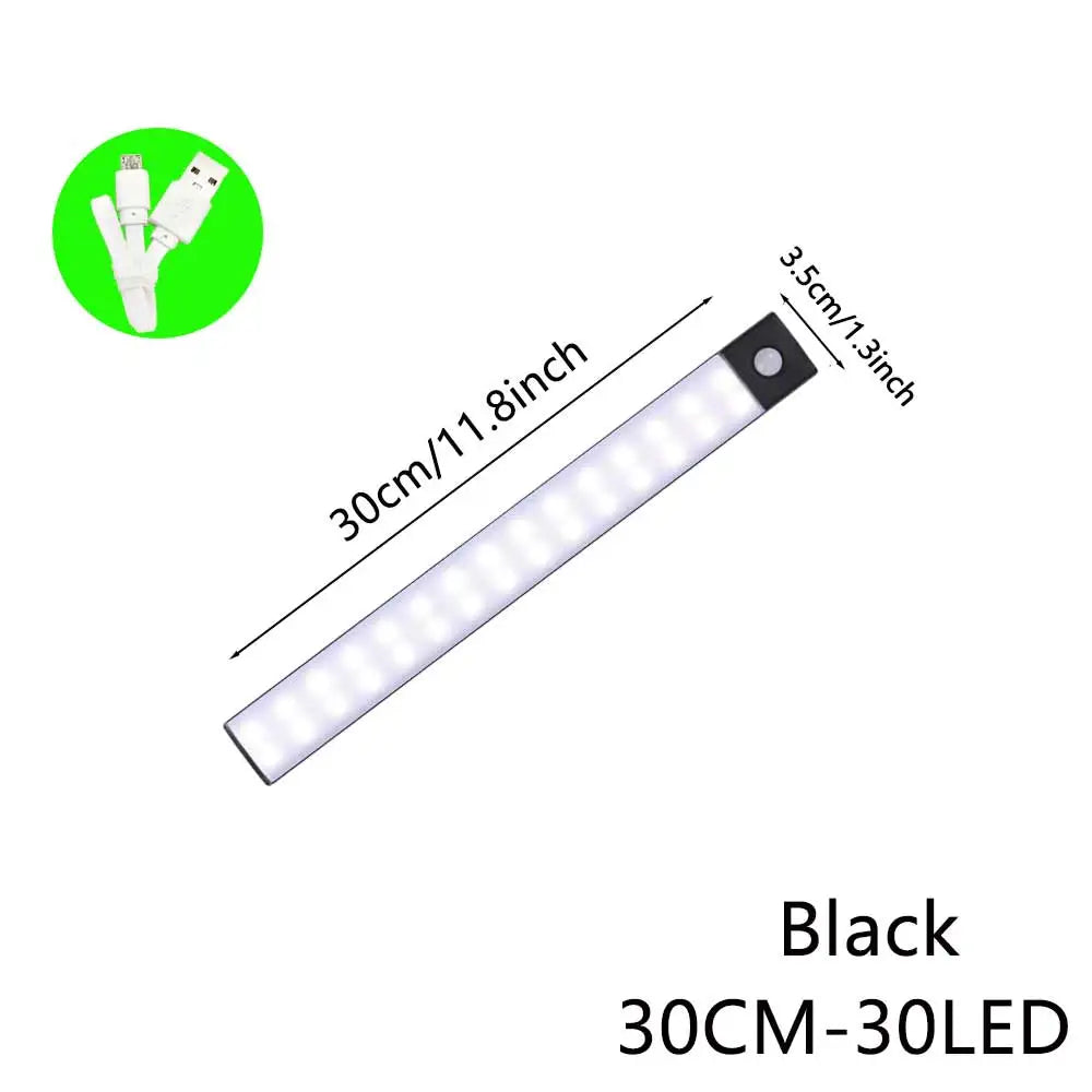Transform Your Space with Motion Sensor LED Night Light – Perfect for Cabinets and Closets!