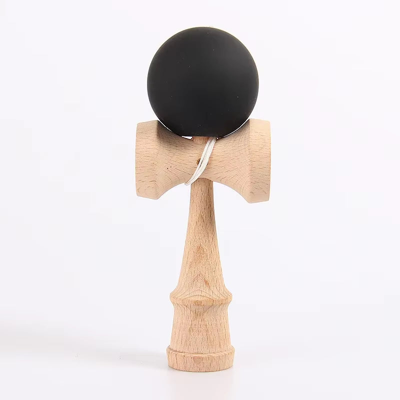 Painted Wood Kendama Toy - Enhance Eye-Hand Coordination with Fun Outdoor Juggling Game for All Ages