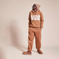 Stylish UGG Tazz Women's Plush Sheepskin Platform Slippers - Cozy Indoor/Outdoor Winter Boots with Suede & Embroidery