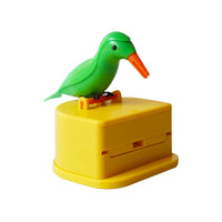 Automatic Toothpick Dispenser - Stylish Small Bird Toothpick Container for Home & Kitchen Decor