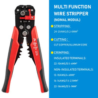 Versatile Automatic Wire Stripper & Crimper Tool - Adjustable Multifunctional Pliers for All Your Cable Cutting Needs