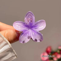 Gradient Flower Hair Clips 
