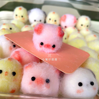 Mini Squishy Buddies – Chick, Pig & Pup!