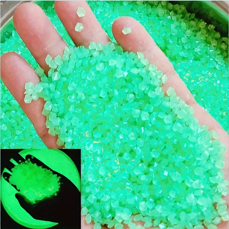 Transform Your Outdoors with 5000 Blue Luminous Stones - Perfect for Gardens, Walkways, Fish Tanks, and Party Décor!