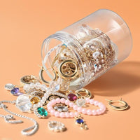 Enchanting Mystery Jewelry Box - Surprise Gift Set with Necklaces, Earrings & Rings for Women