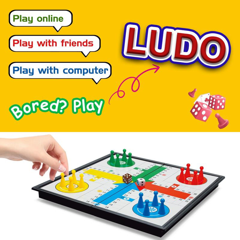 Ultimate Portable Dice and Chess Board Game Set - Perfect for Family Fun and Travel!