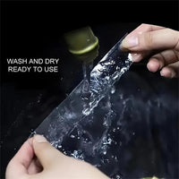 3 Rolls of Heavy Duty Double Sided Nano Adhesive Tape - 9.85FT See-Through Mounting Strips for Easy Home Decor & Gym Tasks