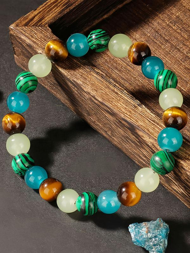 Handmade Wealth-Attracting Crystal Bracelet – Unique Jewelry for Men & Women to Enhance Fortune and Luck – Ideal Gift Choice
