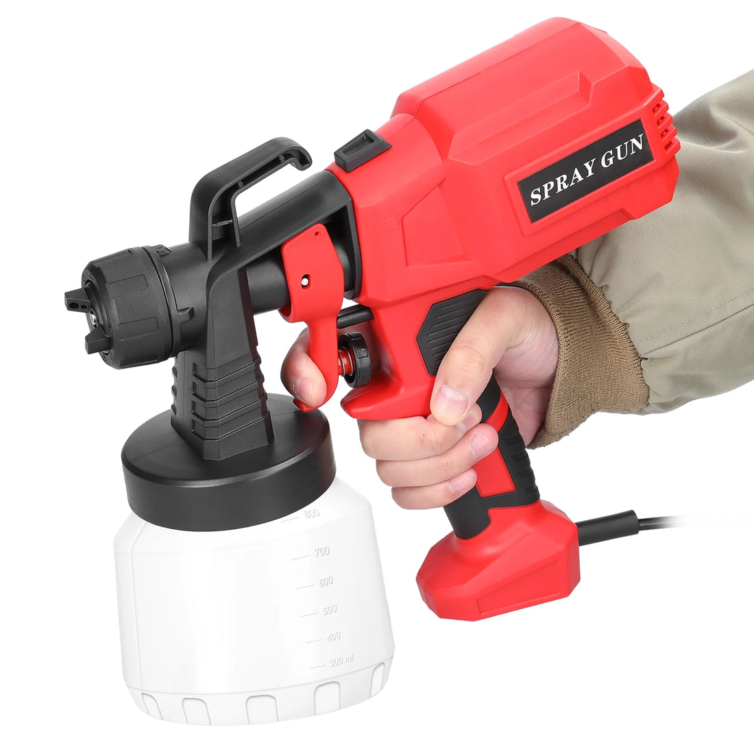 Electric Paint Sprayer – 800ml, High Pressure, Easy-Clean & Multi-Use