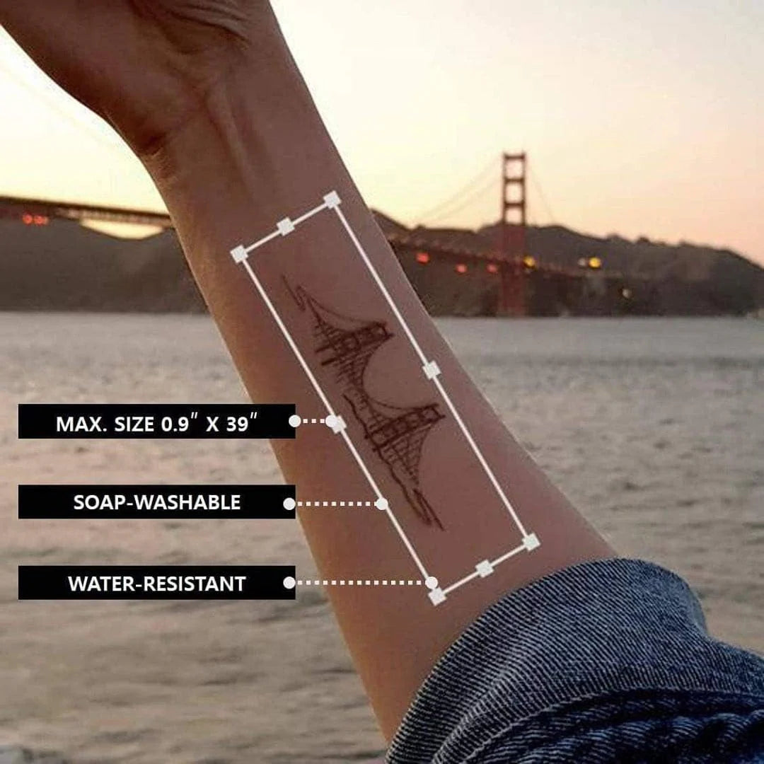 Prinker S – Instant Custom Temporary Tattoos with Full-Color & Black Ink
